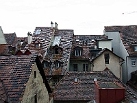 013  Alte Gemäuer. Blick aus unserem Hotelfenster in der Altstadt.