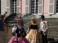 Barock-6  So lustwandelte man "Anno Dazumal".