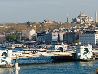 009 DSC2571 Galata  Aussicht: Die alte Galata-Brücke.