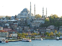 011 DSC2575 Moschee Sunset  Aussicht: Süleyman-Moschee.