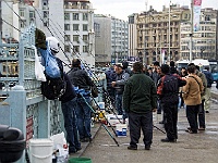 026 DSC2417 Galata-Brücke  Angler auf der Galata-Brücke.