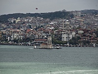 019 DSC2277 Topkapi Leanderturm  Blick auf den Leander-Turm.