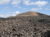 047-Timanfaya  Und heute grünt es schon zeitweise auf den Lavasteinen.